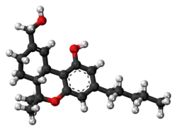 11-Hydroxy-THC molecule