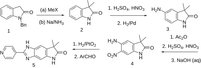 Adibendan synthesis