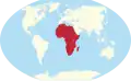 Location of Africa