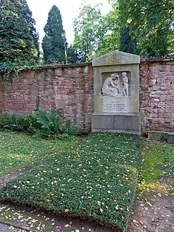 Alzheimer's grave in Frankfurt