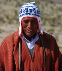 A man from Bolivia.