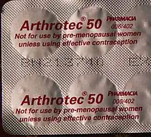 Arthrotec (diclofenac and misoprostol) 50&nbsp;mg tablets