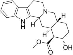 corynanthine 2D skeletal