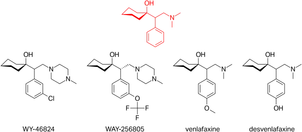 Cycloalkanol ethylamine scaffold