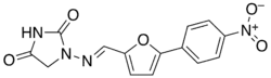Structural formula of dantrolene