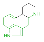 The tryptamine moiety.​​​