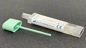 Pot for FIT test of stool