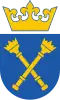 Coat of arms of the Jagiellonian University, two scepters in saltire