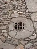 Old storm drain in Kutná Hora, the Czech Republic