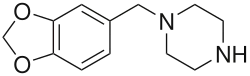 3,4-Methylenedioxy-1-benzylpiperazine (MDBZP)​​​