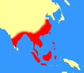 Distribution of Fasciolopsis buski