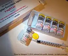 Sumatriptan vials