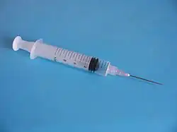 Syringe and needle
