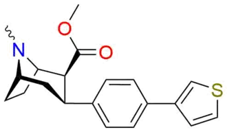 Tamagnan: SSRI, SERT = 17(pM) = 10 times the strength of paroxetine for 5HT.