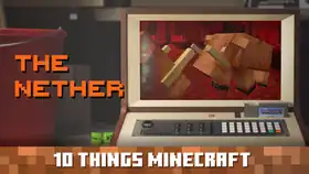 10 Things Minecraft The Nether Thumbnail.jpg: Infobox image for Ten Things You Probably Didn't Know About Minecraft the video in Minecraft