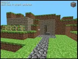 Exterior of a building.