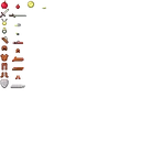 The items.png file from Legend of the Chambered 1.