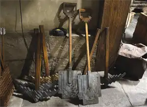 Pickaxes in A Minecraft Movie.