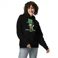 A hoodie featuring the jockey