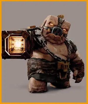 AMCM Great Hog.jpg: Infobox image for Great Hog the character in Minecraft