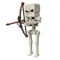 Action figure of a skeleton.