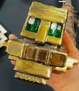 The totem of undying as it appears in A Minecraft Movie.