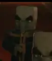 An evoker as seen in A Minecraft Movie.