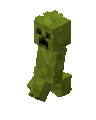 A creeper's running animation