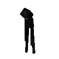 An enderman idling with noise