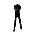 An enderman's aggro animation