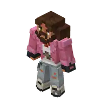 Garrett in A Minecraft Movie Live Event