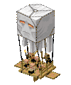 A chained ghast's special idle pose