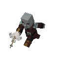 An pillager's running animation
