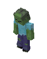 A zombie's special idle pose