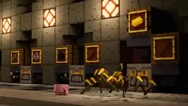 Several golden hoes made in Kai's factory.