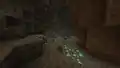 A cave full of diamonds in Level 2 of the Mines