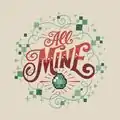 Official t-shirt artwork "All Mine" which features a diamond. Made by JINX