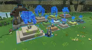 All spawners in-game, including the grindstone golem spawner.