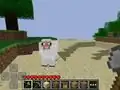 A sheep before Pocket Edition Alpha 0.6.0.