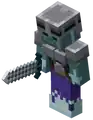 Armored Frozen Zombie2.png: Infobox image for Frozen Zombie the dungeons entity in Minecraft