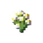 Azure Bluet (inventory) MCE.png: Infobox image for Flower the block in Minecraft