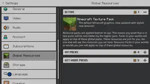The Global Resources tab.