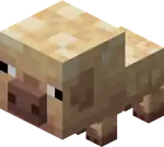 Baby Cold Pig.png: Infobox image for Pig the entity in Minecraft