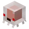 Baby ghasts as they appear in Minecraft Dungeons.
