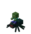 Baby Zombie Cave Spider Jockey