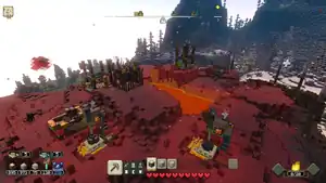 Bastion Outpost MCL.png: Infobox image for Piglin Outpost the legends structure in Minecraft