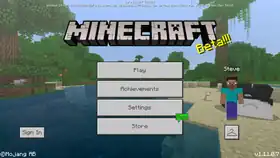 Bedrock 1.11.0.7.png: Infobox image for beta 1.11.0.7 the version in Minecraft