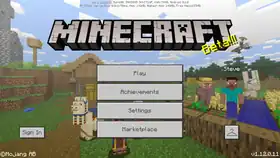 Bedrock 1.12.0.11.png: Infobox image for beta 1.12.0.11 the version in Minecraft