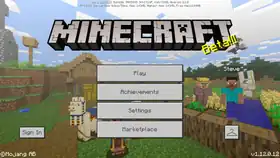 Bedrock 1.12.0.12.png: Infobox image for beta 1.12.0.12 the version in Minecraft