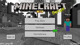 Bedrock 1.14.2.50.png: Infobox image for beta 1.14.2.50 the version in Minecraft